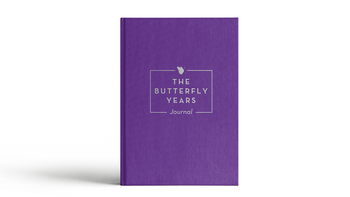 A daily transformation from grief to growth.  Grief Journal. The Butterfly Years is a daily 12-week journal with prompts and quotes. 