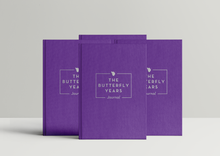 Load image into Gallery viewer, Four purple butterfly years journals 
